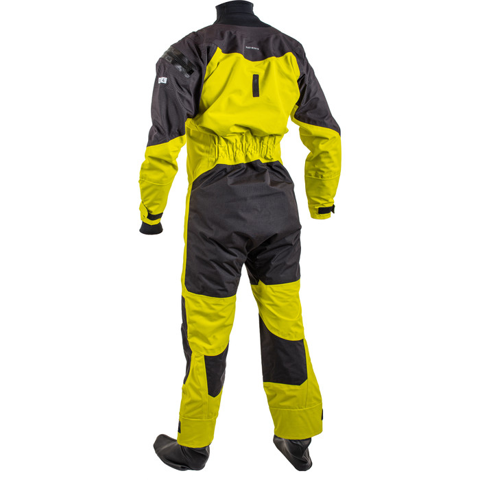 2025 Gul Junior Dartmouth Eclip Zip Drysuit GM0389-B9 - Sulphur / Black